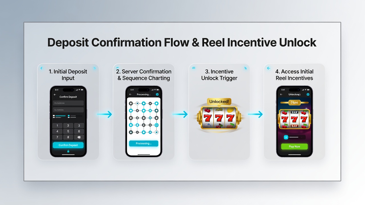 Flowchart illustrating verified payment pathways leading to reel bonus activation